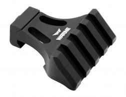 Warne Side Mount Adapter Black Aluminum 45 Degree Angle - A645TW Warne Side Mount Adapter Black Aluminum 45 Degree Angle - A645TW