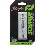 Schrade Enrage 7 Replacement Blades 6 Pack 2.6" Blades - 1197652 Schrade Enrage 7 Replacement Blades 6 Pack 2.6" Blades - 1197652