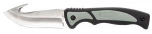 Old Timer Trail Boss 3.70" Fixed Gut Hook Plain Stainless Steel Blade TPE Handle Includes Sheath