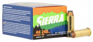 Sierra A861037 Outdoor Master 44RemMag 240gr Jacketed Hollow Point Sport Master 20/Box - 8610-37 Sierra A861037 Outdoor Master 44RemMag 240gr Jacketed Hollow Point Sport Master 20/Box - 8610-37