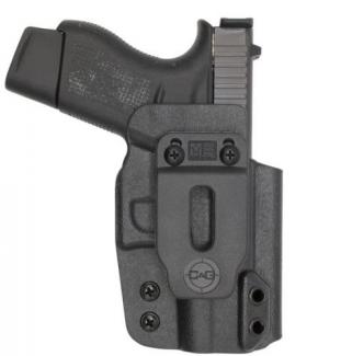 C&G Holsters 0026100 Covert IWB Black Kydex Belt Clip Fits Glock 42