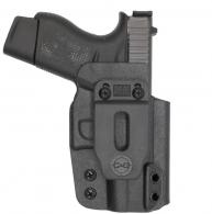 C&G Holsters 0026100 Covert IWB Black Kydex Belt Clip Fits Glock 42 - 1008 C&G Holsters 0026100 Covert IWB Black Kydex Belt Clip Fits Glock 42 - 1008