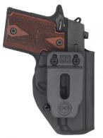 C&G Holsters 0314100 Covert IWB Black Kydex Belt Clip Fits Sig P938 - 1008 C&G Holsters 0314100 Covert IWB Black Kydex Belt Clip Fits Sig P938 - 1008