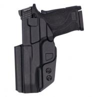 C&G Holsters Covert IWB Black Kydex Belt Clip Fits S&W M&P Shield 9EZ Right Hand - 0538100