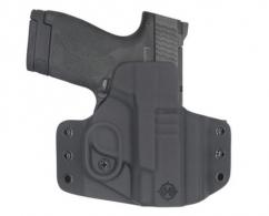 C&G Holsters Covert OWB Black Kydex Belt Loop Fits M&P Shield 9/40 3.1" - 0524100