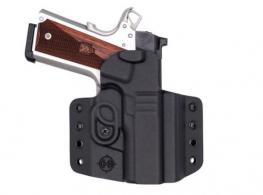 C&G Holsters Covert OWB Black Kydex Belt Loop Fits 1911 4.25"/ Wilson Combat EDC X9 Right Hand - 1856100