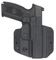 C&G Holsters 1696100 Covert OWB Black Kydex Belt Loop Fits FN 509/T Right Hand - 1008