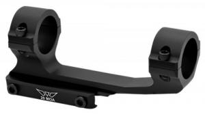 Warne MSR Mount One Piece, 20 MOA 1" Tube for Picatinny Rail, Black Aluminum (MSR Ideal Height)