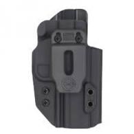 C&G Holsters Universal Single Stack Black Kydex Belt Clip Compatible w/ For Glock 10mm/45 Belts 1.75" Wide - 1008