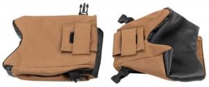 Allen X-Focus Unfilled Front/Rear Shooting Bag Combo Tan/Black 600D Polyester - 18419 Allen X-Focus Unfilled Front/Rear Shooting Bag Combo Tan/Black 600D Polyester - 18419