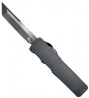Templar Knife Excalibur Large 3.55" OTF Tanto Plain Black Oxide Stonewashed Powder Coated D2 Steel Blade/5.25" Black Alu - XLBR221 Templar Knife Excalibur Large 3.55" OTF Tanto Plain Black Oxide Stonewashed Powder Coated D2 Steel Blade/5.25" Black Alu - XLBR221