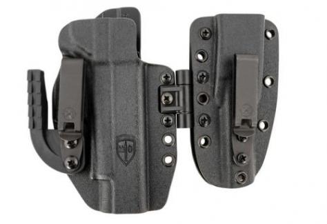 C&G Holsters MOD 1 Holster System IWB Black Kydex Belt Clip Fits Sig For Glock 48/MOS Right Hand