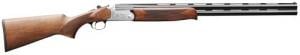 Charles Daly 202 28 Gauge 3" 2rd 26" Blued Vent Rib Barrel, Silver Engraved Receiver, Walnut Wood Fixed Checkered Stock R