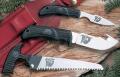 Outdoor Edge 3 Piece Fixed Knife Set w/Kraton Handles - KP1C