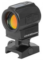Holosun Black Anodize 1 X 20mm 2 MOA Red Dot/65 MOA Red Circle Multi Reticle - SCRS-RD-MRS