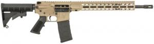 Stag Arms Stag 15 Tactical 5.56x45mm NATO 16" 30+1, Flat Dark Earth Rec, Black Carbine Stock & A2 Grip, 13.50" Slimline M-Lok H - STAG15004802
