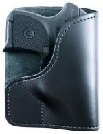 DeSantis Gunhide 021BJP6Z0 The Trickster Black Leather Pocket Fits Sig P238/P238 Equinox/Kel-Tec P3AT/P32/Kahr P380/Ruger LCP 38 - 667