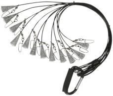 Higdon Outdoors 30323 Battleship Rig Black 36" Long 12 Pack - 1120