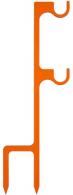 Impact Steel Rimfire Double Target Hanger Impact Steel Rimfire Double Target Hanger