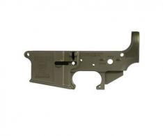 Geissele Automatics Super Duty Stripped Lower Receiver OD Green for AR-15 - 021296SDODG