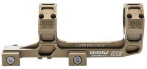 Geissele Automatics Super Precision Scope Mount/Ring Combo Extended Desert Dirt Aluminum 30mm Tube Picatinny Rail Mount