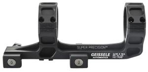 Geissele Automatics Super Precision Scope Mount/Ring Combo Extended Black Anodized Aluminum 34mm Tube Picatinny Rail Mount - 912