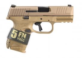 FN 509C Bundle 9MM 10RD 5 Mags Flat Dark Earth - 66101644 FN 509C Bundle 9MM 10RD 5 Mags Flat Dark Earth - 66101644