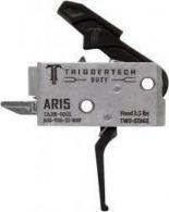 Trigger Tech AR15 Duty Two Stage Triggers Black Flat - AH0-TDB-33-NNF