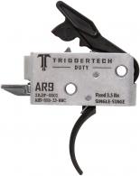 TriggerTech Duty, Duty Curve Trigger, Single Stage, 3.5 lb Pull, Fits AR-9, Anodized Finish, Black - AH9-SDB-33-NNC TriggerTech Duty, Duty Curve Trigger, Single Stage, 3.5 lb Pull, Fits AR-9, Anodized Finish, Black - AH9-SDB-33-NNC