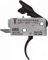 TriggerTech Duty, Duty Curve Trigger, Two Stage, 3.5 lb Pull, Fits AR-9, Anodized Finish, Black - AH9-TDB-33-NNC
