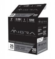 Migra Ammunitions M20SB46 Combinational 20 Gauge 3 1 oz 4/6 Shot 25 Per Box/ 10 Cs Migra Ammunitions M20SB46 Combinational 20 Gauge 3 1 oz 4/6 Shot 25 Per Box/ 10 Cs