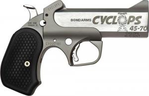 Bond Arms Cyclops 45-70 Gov't 4.25" Stainless Extended Grip - BACY4570
