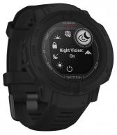 Garmin 0100262713 Instinct 2 Solar Tactical Edition GPS/Smart Features 32MB Memory Black Size 45mm Compatible w/iPhone/Android - 292