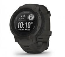 Garmin Instinct 2 Standard Edition GPS/Smart Features 32MB Memory Graphite Size 45mm Compatible w/iPhone/Android - 0262610