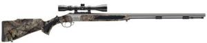 Traditions Vortek Striker Fire 45 Cal 209 Primer 28", Stainless Barrel/Rec, Mossy Oak Break-Up Country Synthetic Fur - R5561150616