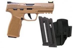 Sig Sauer P322 TACPAC .22 LR Coyote Tan 4"20rd Mags, Holster - 322CCOYTACPAC