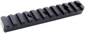 Talley P00252751 Picatinny Rail Black Anodized Aluminum Compatible w/Traditions Break Action Muzzleloaders - 593 Talley P00252751 Picatinny Rail Black Anodized Aluminum Compatible w/Traditions Break Action Muzzleloaders - 593