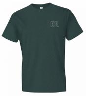 Hornady Gear 31796 Double Rocker Olive Heather, Cotton/Polyester/Rayon, Short Sleeve Semi-Fitted, 3XL - 1188