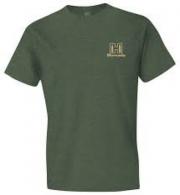 Hornady Gear Hornady T-Shirt Logo Stamp Military Green Short Sleeve Large - 1188