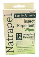 Natrapel 00066095 Repellent Wipes Repels Ticks & Biting Insects Effective Up to 12 hrs 12/Box - 742