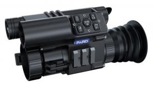 Pard FT34 LRF Night Vision Clip On/Handheld/Mountable Black 1x35mm Multi Reticle, Features Laser Rangefinder - 1189