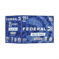 Federal Champion 22LR 36GR Hollow Point 325rd box - 749 Federal Champion 22LR 36GR Hollow Point 325rd box - 749