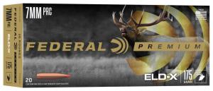 Federal Premium 7mm PRC 175 ELD-X 20rd box - p7prceldx1 Federal Premium 7mm PRC 175 ELD-X 20rd box - p7prceldx1