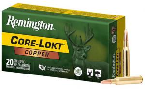 Remington Ammunition R27856 Core-Lokt 243 Win 85 gr Copper (HP) 20 Per Box/ 10 Cs - 2