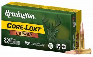 Remington Ammunition R27857 Core-Lokt 300 Blackout 120 gr Copper (HP) 20 Per Box/ 10 Cs - 2