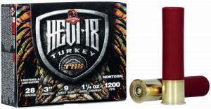 HEVI-Shot HS7289 TSS Turkey 28 Gauge 3" 1 1/4 oz/9 Shot 5 Per Box/ 10 Cs - 390 HEVI-Shot HS7289 TSS Turkey 28 Gauge 3" 1 1/4 oz/9 Shot 5 Per Box/ 10 Cs - 390