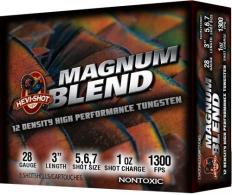 HEVI-Shot Magnum Blend Shotshell 28ga 3" 1oz 1300 fps #5/#6/#7 5/ct - HS28567 HEVI-Shot Magnum Blend Shotshell 28ga 3" 1oz 1300 fps #5/#6/#7 5/ct - HS28567