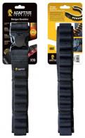 ADAPTIVE TACTICAL AT06401 Shotgun Bandolier 45rd Black Nylon Reinforced, Non-Slip Elastic Loops, Fully Adj. Fit