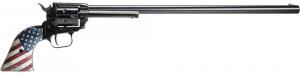Heritage Manufacturing Mfg Rough Rider US Flag .22 LR 6 Round 16" Black Oxide Barrel, Frame & Cylinder w/US Flag Grips - RR22B16USFLAG Heritage Manufacturing Mfg Rough Rider US Flag .22 LR 6 Round 16" Black Oxide Barrel, Frame & Cylinder w/US Flag Grips - RR22B16USFLAG