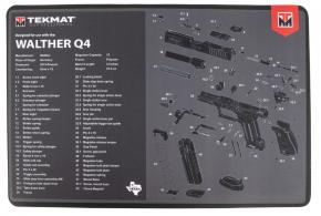 TEKMAT Pistol MAT FOR WALTHER Q4 SF - TEK-R17-WAL-Q4- TEKMAT Pistol MAT FOR WALTHER Q4 SF - TEK-R17-WAL-Q4-
